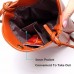 Women Irregular Little Phone Bag Casual PU Crossbody Bag Bucket Bag