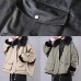 2019 army green casual outfit oversize snow jackets pockets faux fur collar winter coats